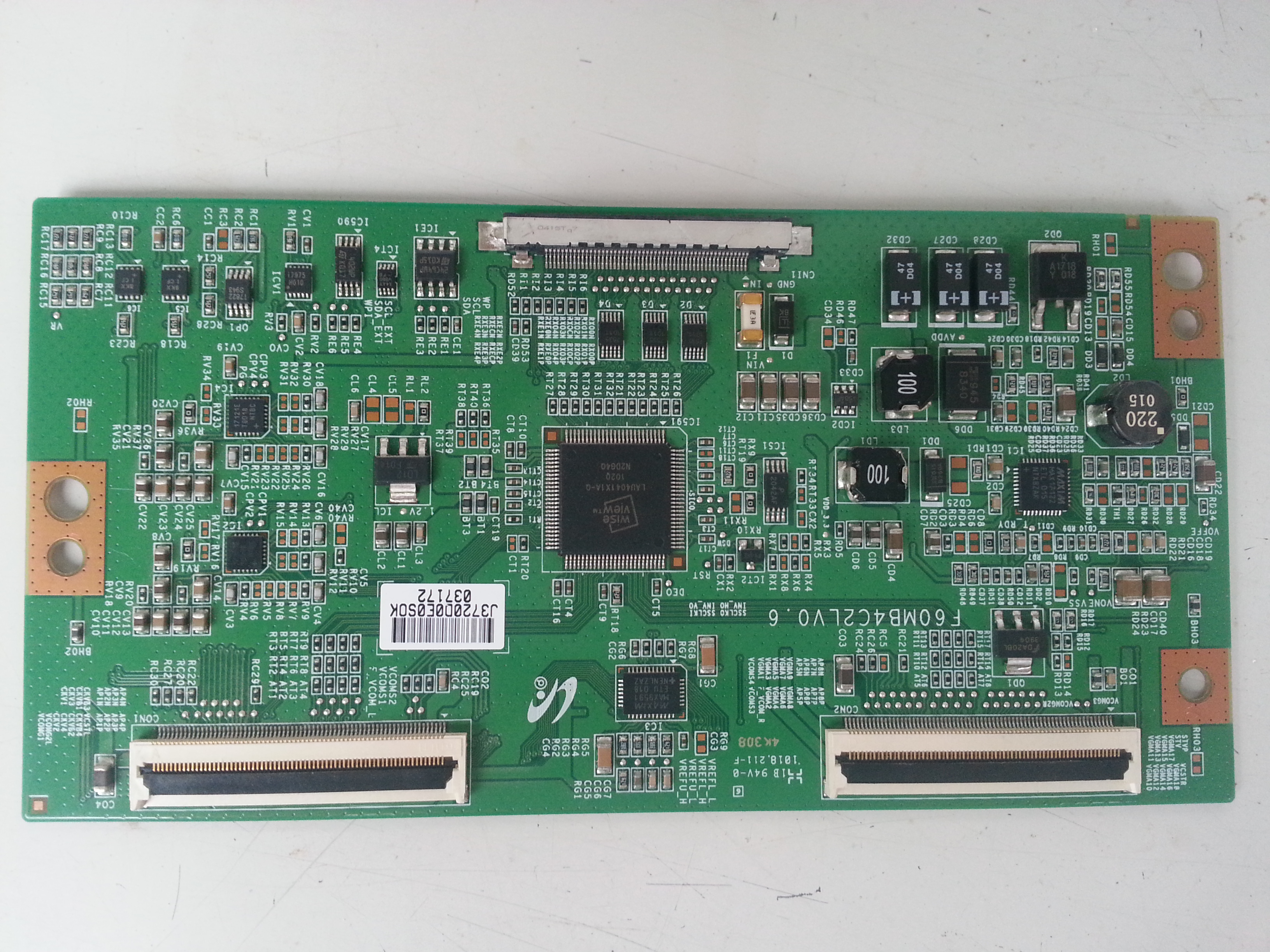 samsung ln52a550p3f thick vertical lines on right side of ...