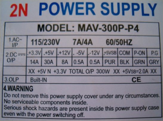 Zasilacz MAV-300P-P4 - za wysokie napięcia - elektroda.pl