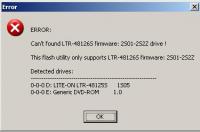 Nagrywarka LITE-ON LTR-48125S nie działa na Windows 2003 Server po formacie