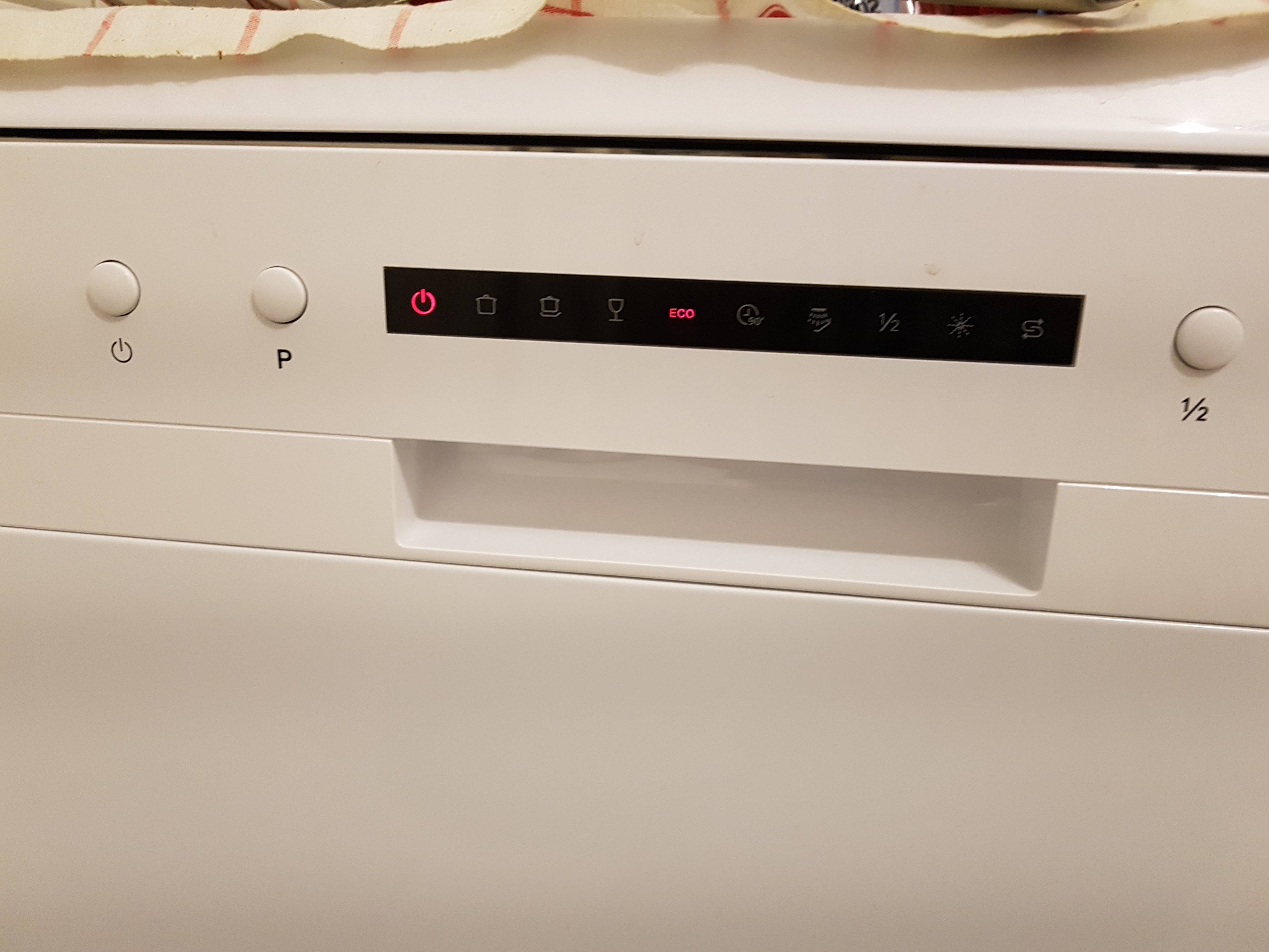 Geschirrspüler Ok Odw 60032 Fs A2 Eco Blinkt