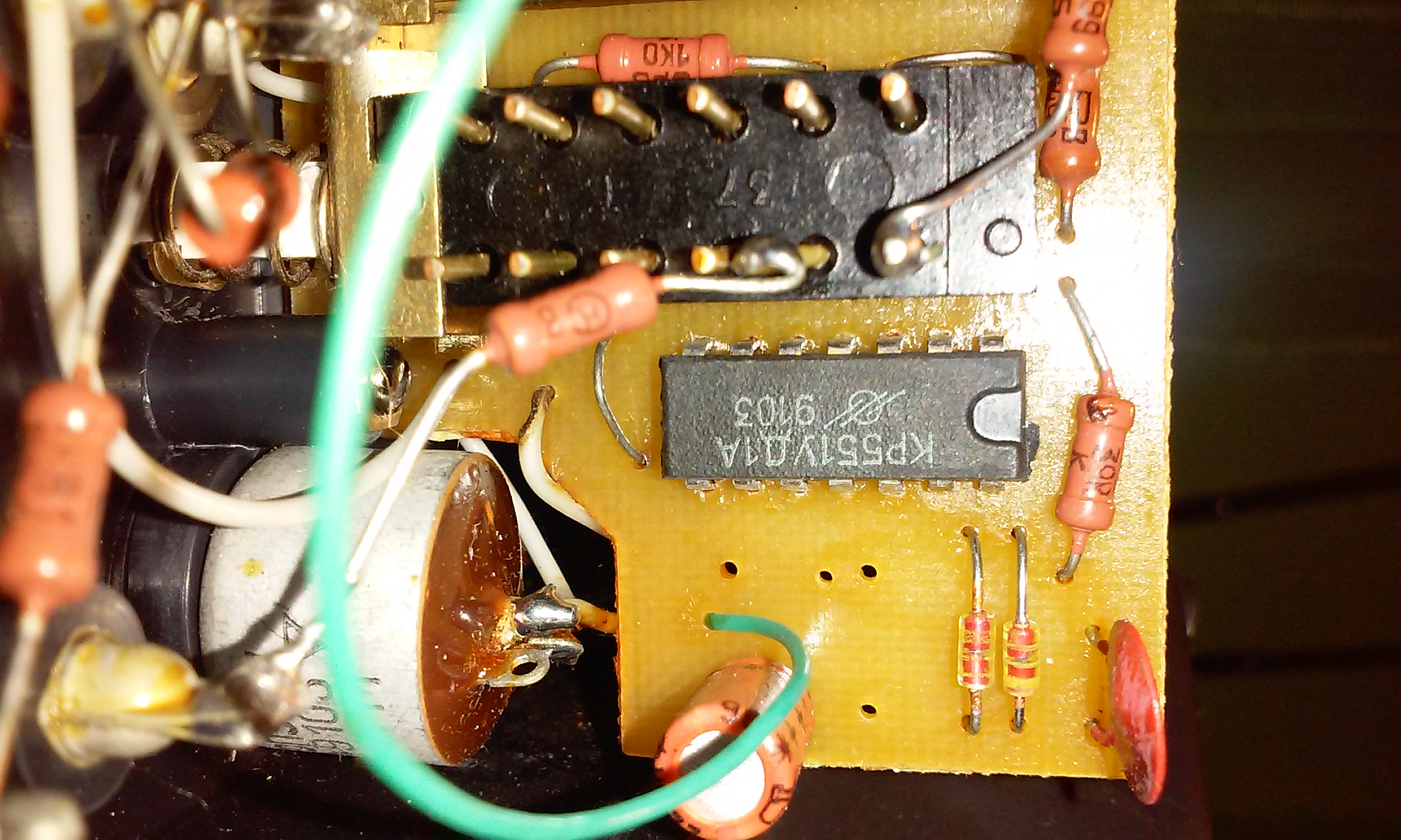 Miernik C20-05. Jaki zamienik wzmacniacza - KP551YD1A /KR551UD1A/