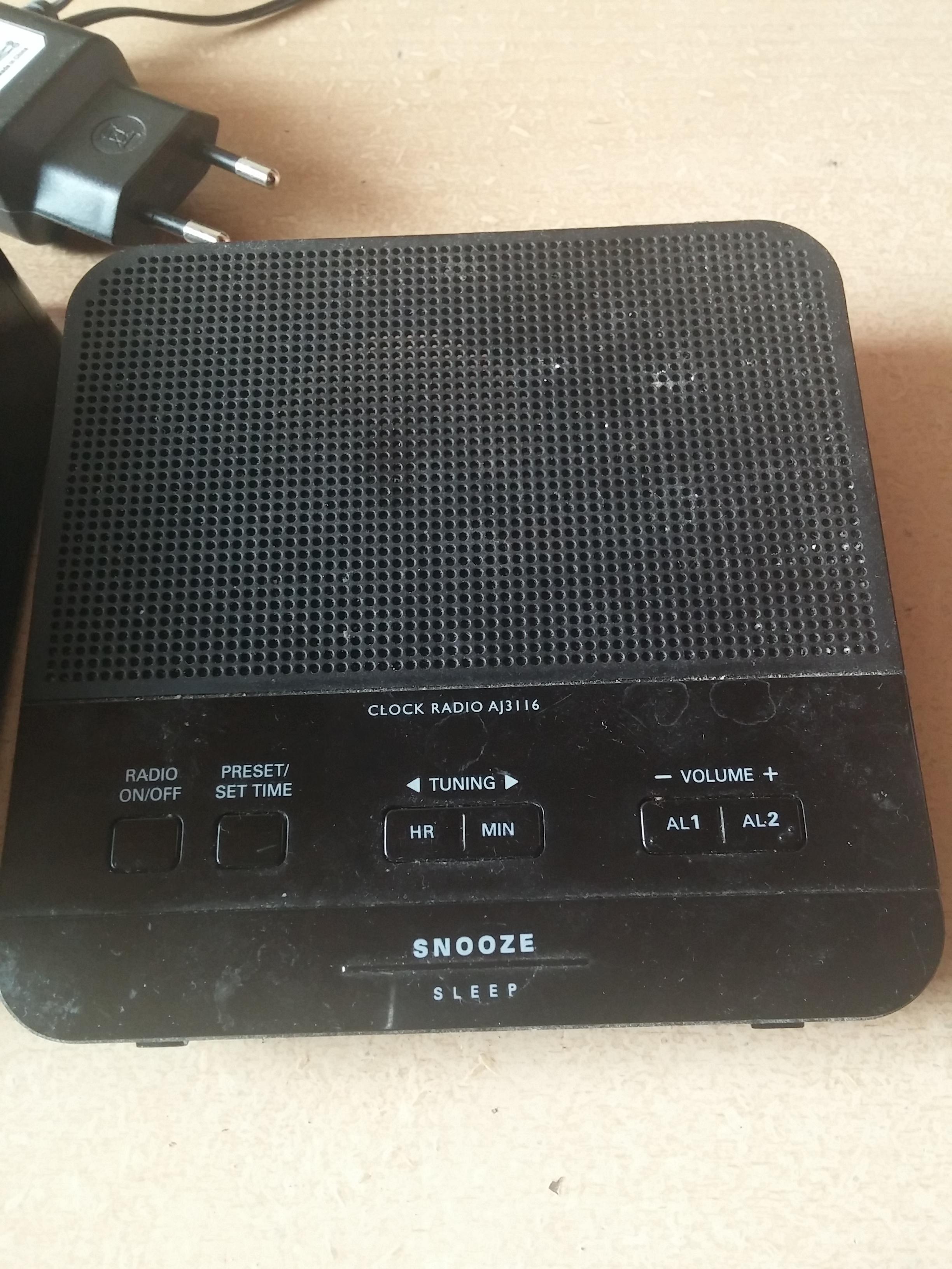 Philips AJ3116/91 Radio przestało działać, naprawa
