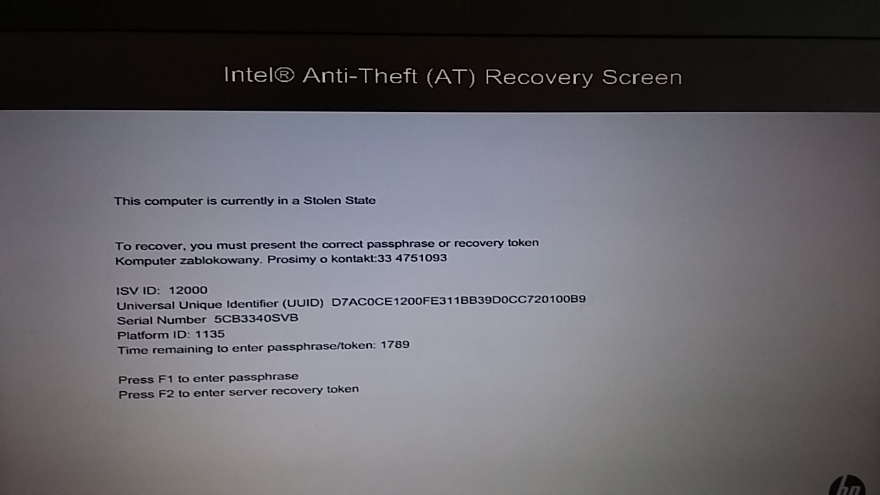 HP 6570b Intel Anti Theft elektroda.pl
