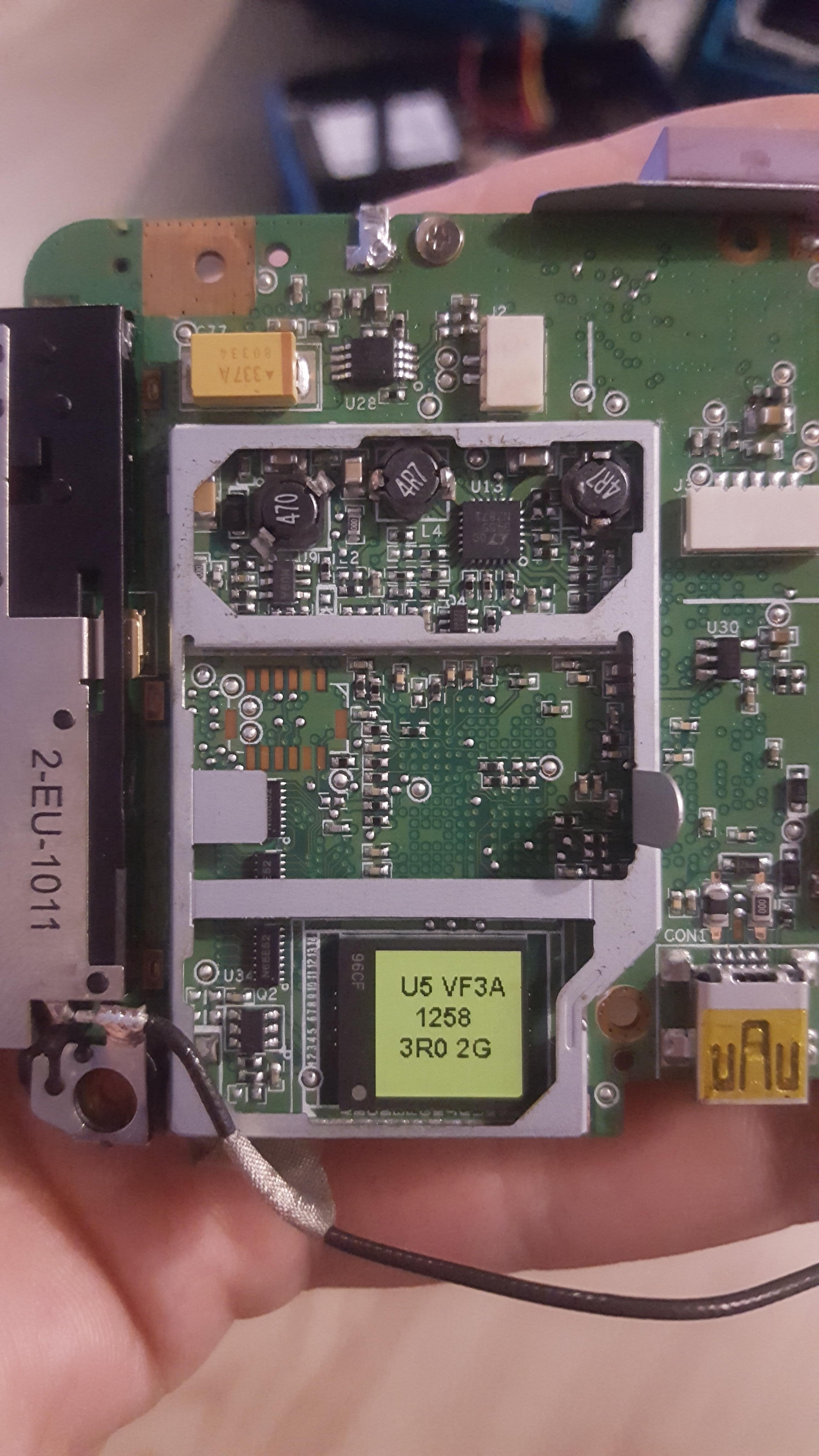 TomTom XL Live Brak sygnału GPS po aktualizacji, schemat układu GPS?