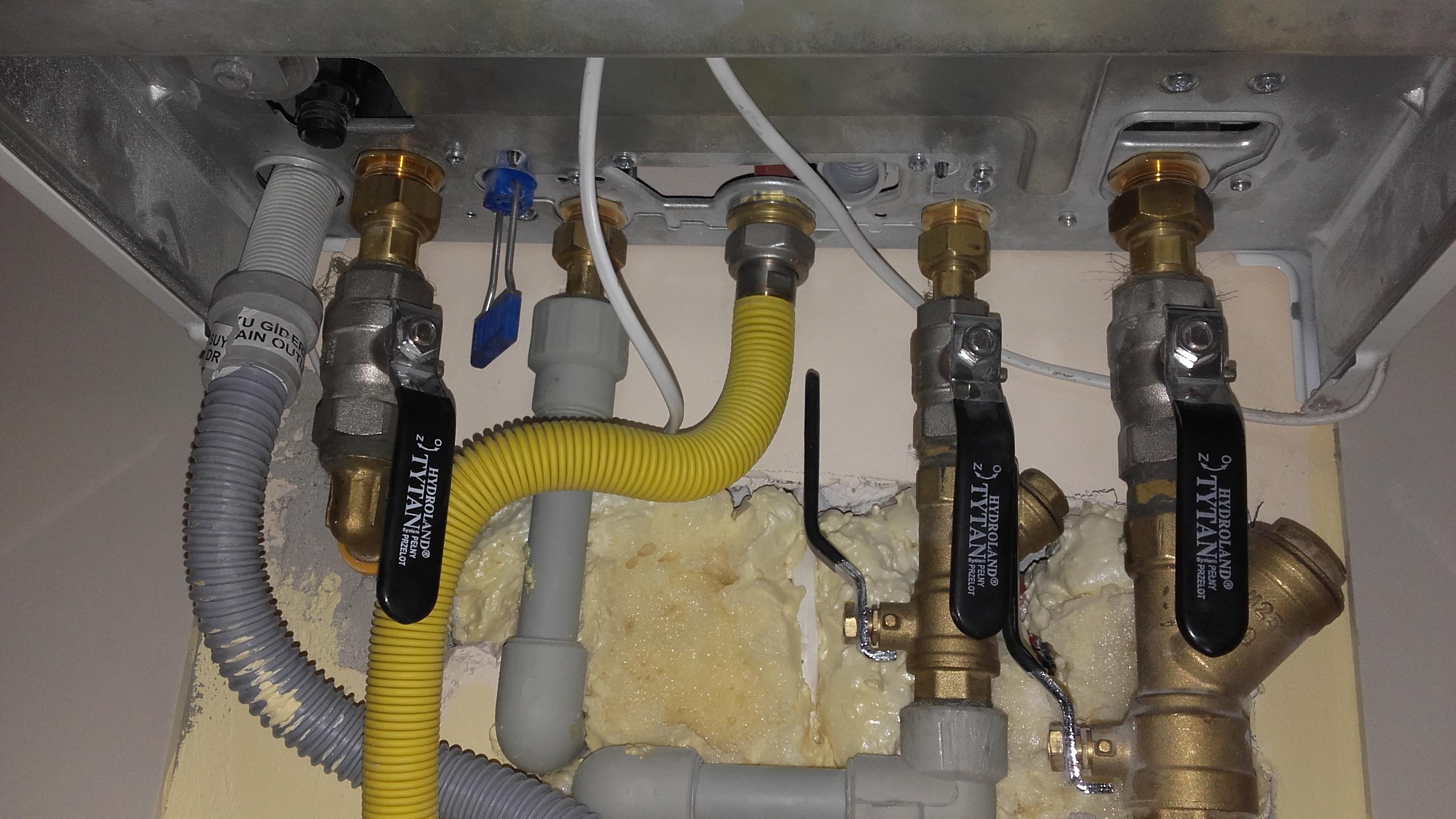 Boiler CO Junkers zwb 241de how to add water.