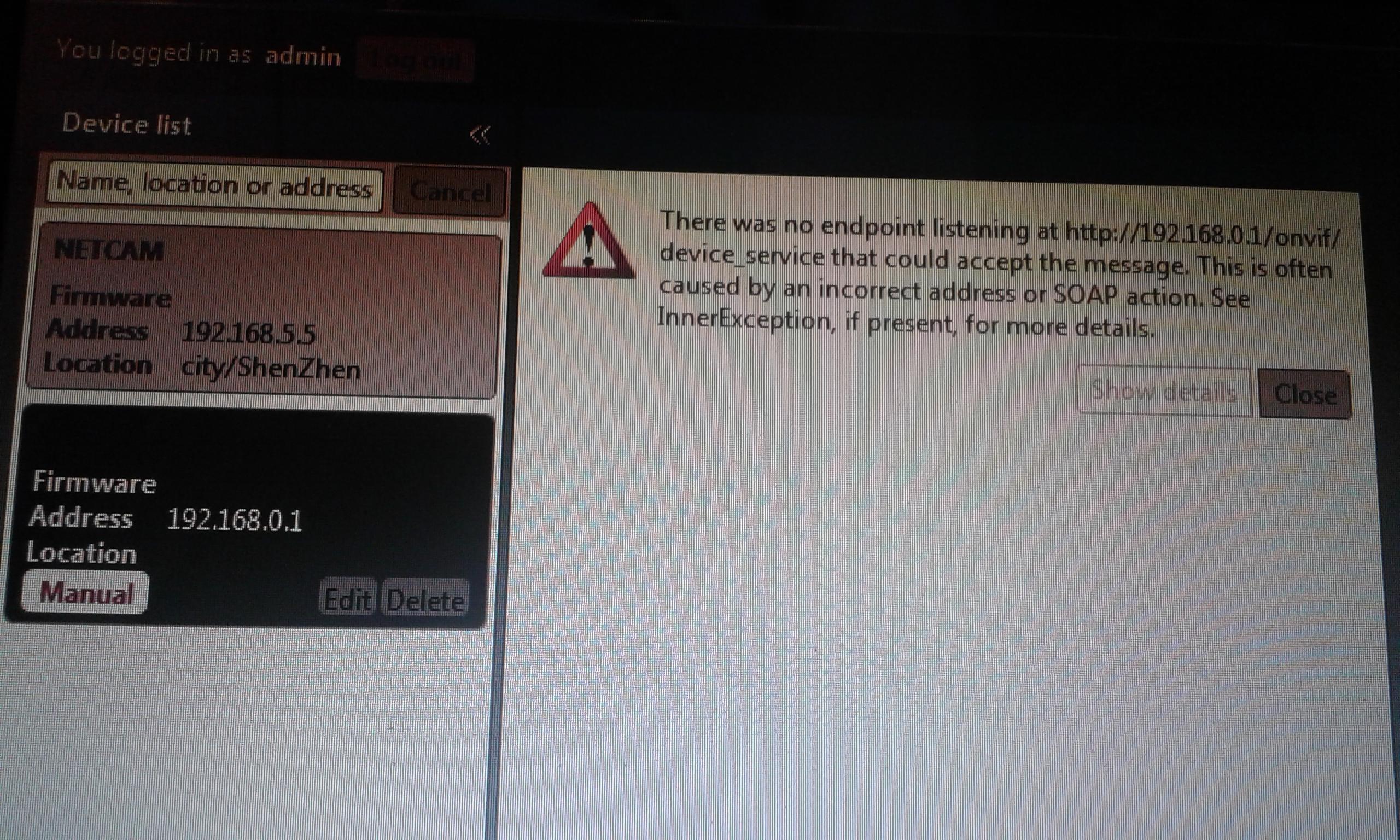 Jak zresetować kamerę IP Zennox D9923 bez przycisku reset?
