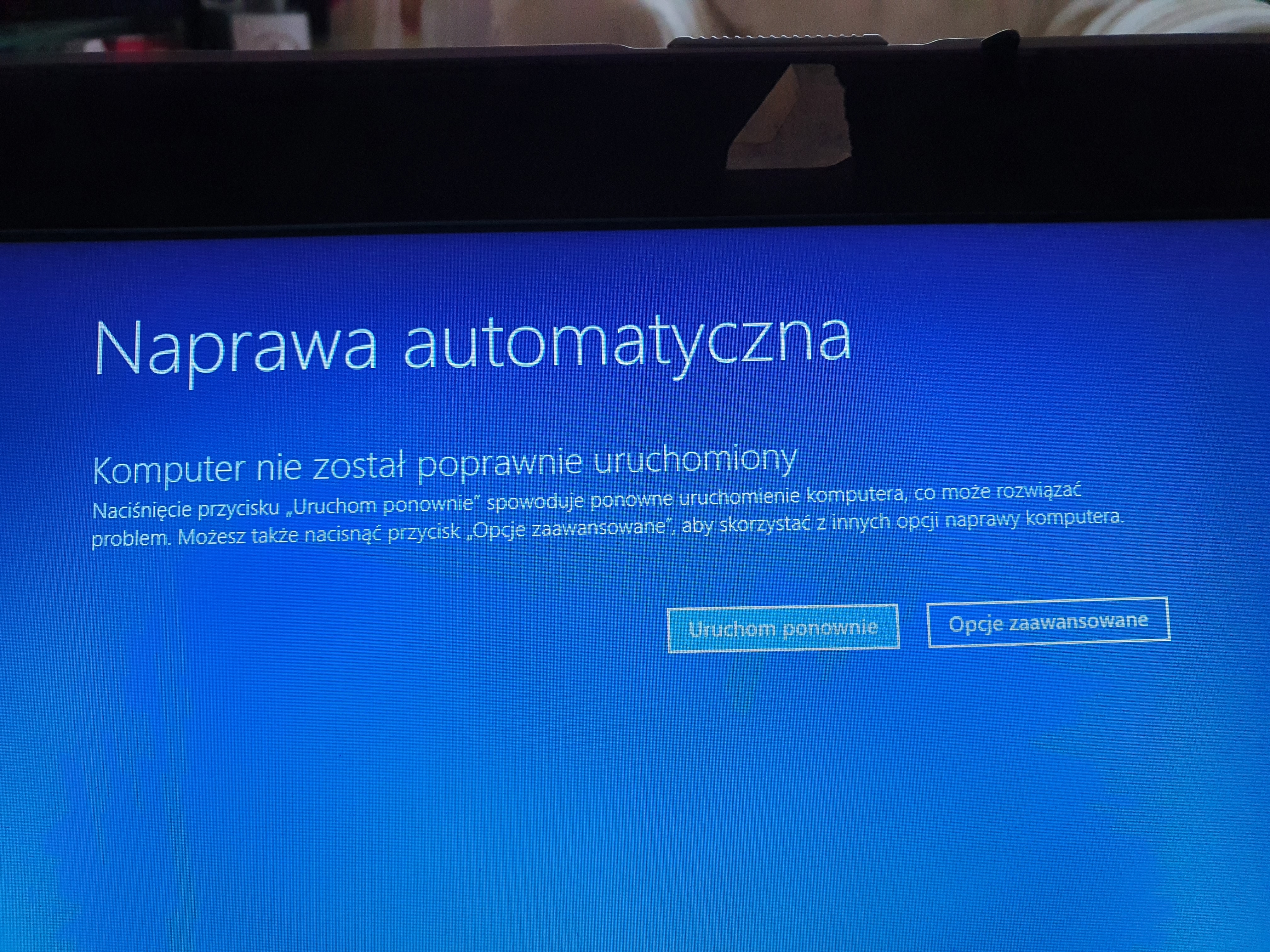 Uwaga Komputer Został Zablokowany Z Powodu Naruszenia Prawa Polskiego Nie można uruchomić laptopa - komputer nie został poprawnie uruchomiony