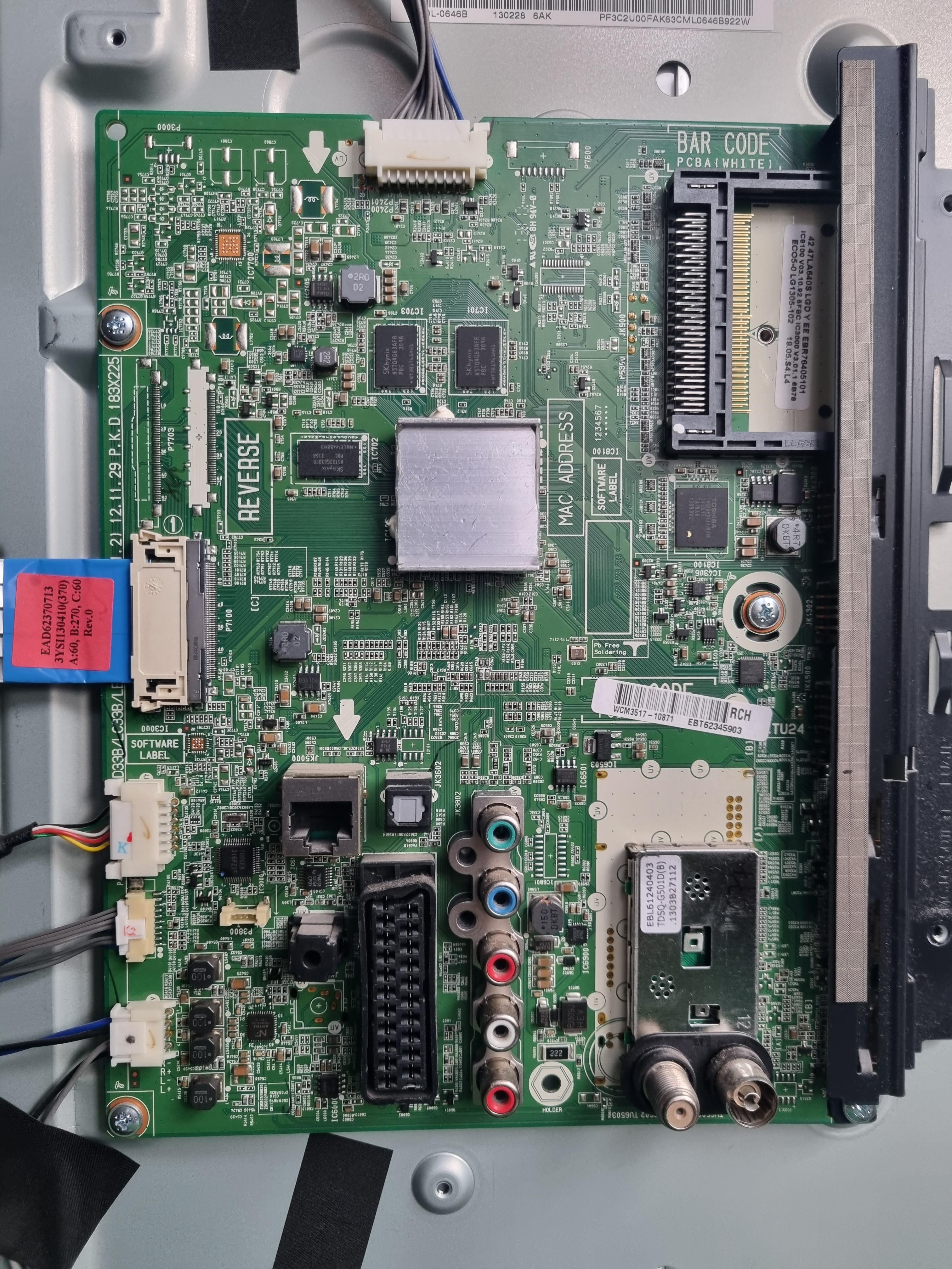 [Rozwiązano] LG 42LA640S - wyłączanie po resecie, płyta EAX64797003 ...