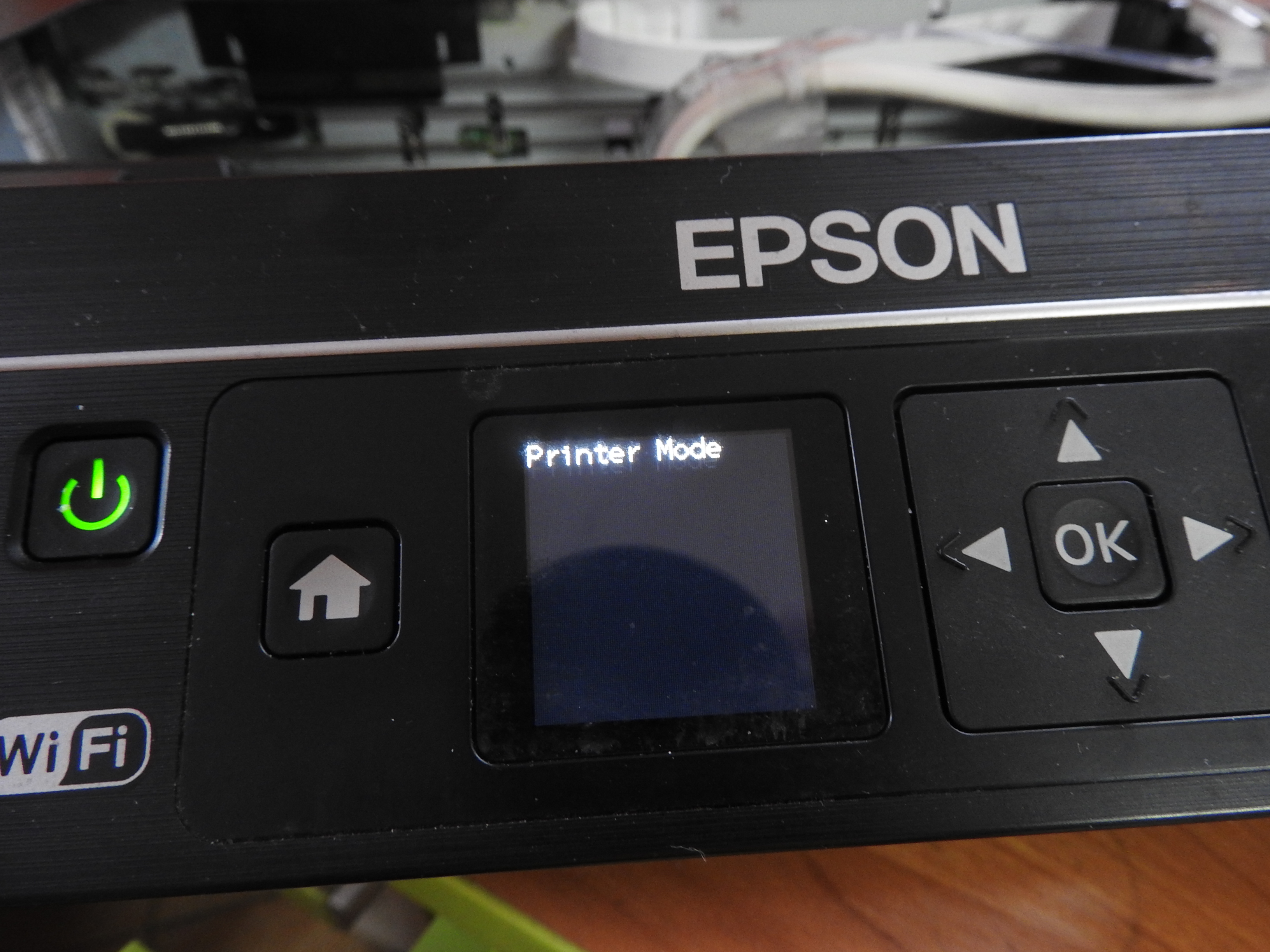 Epson L455 print mode drukarka nie włącza się elektroda.pl