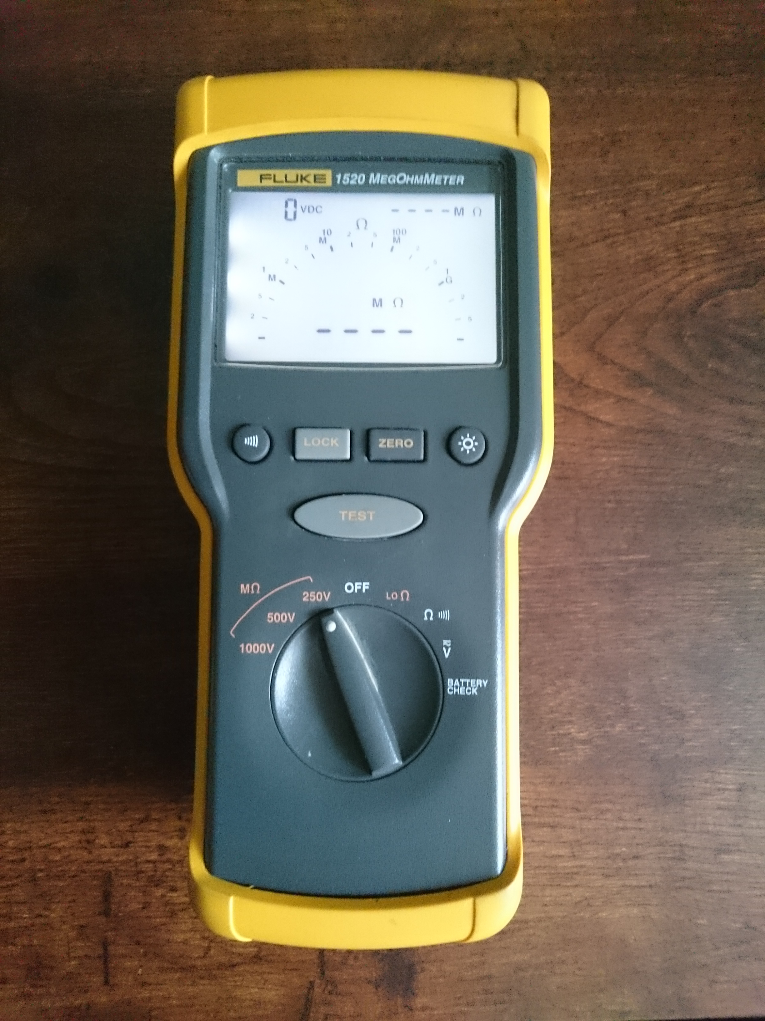 [Sprzedam] Fluke 1520 Megohmeter Miernik rezystancji izolacji 1kV jak