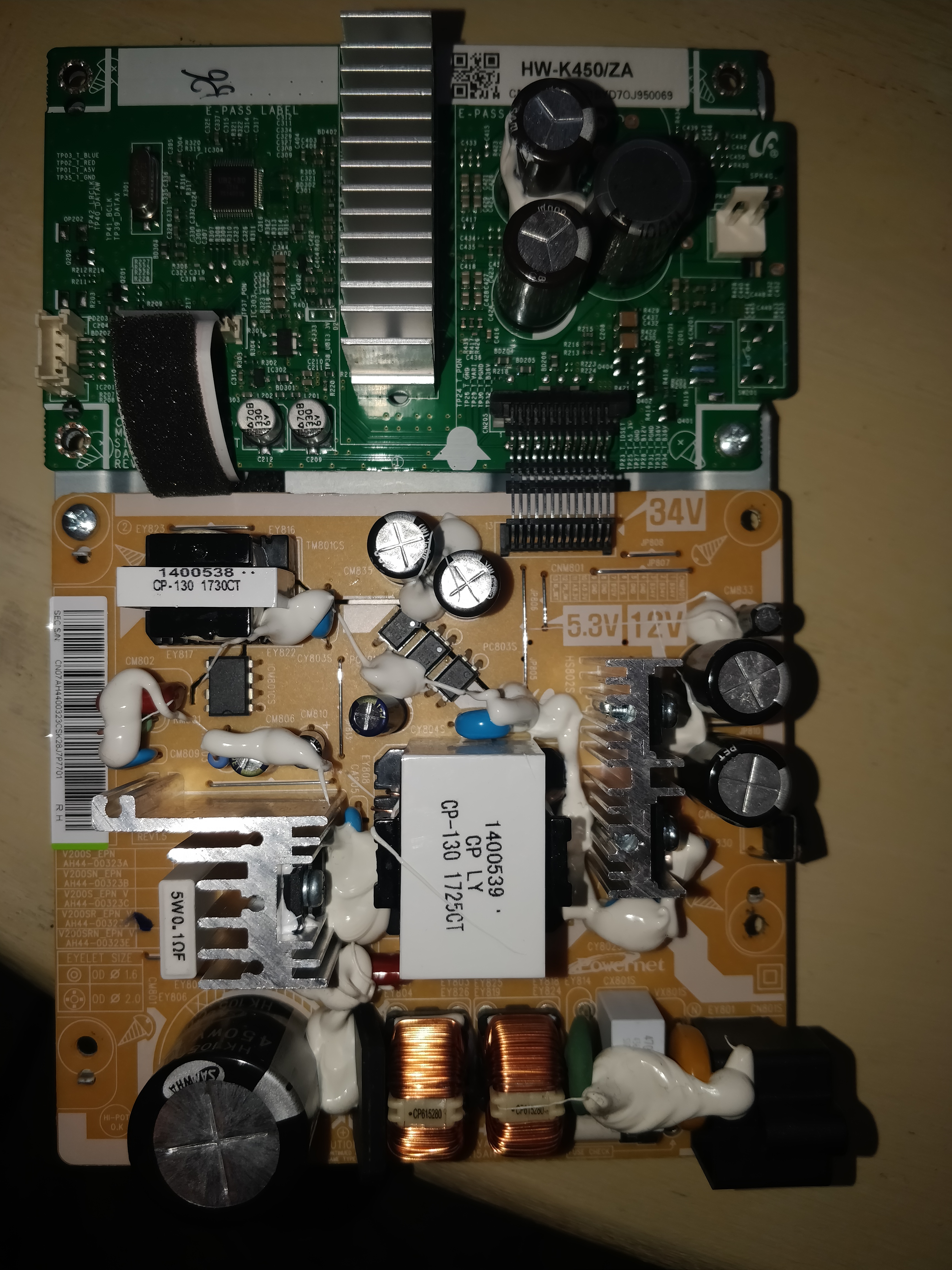 Samsung PSWK450 przerobienie na wejście jack lub bluetooth
