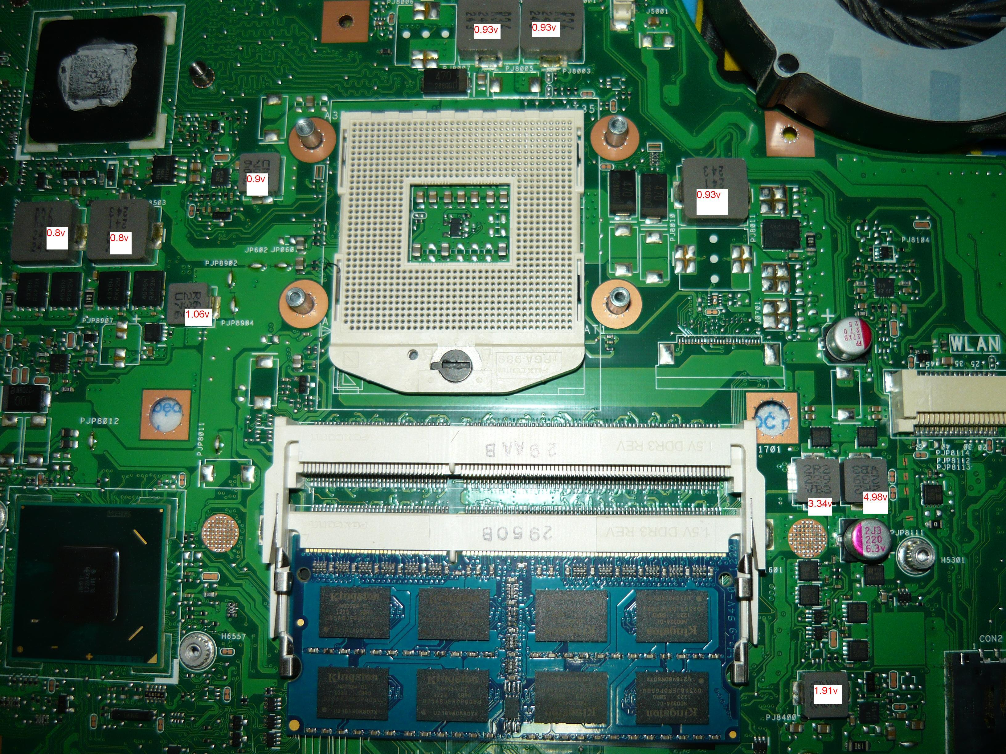 Asus k55vd - diody swieca, procesor zimny. - elektroda.pl