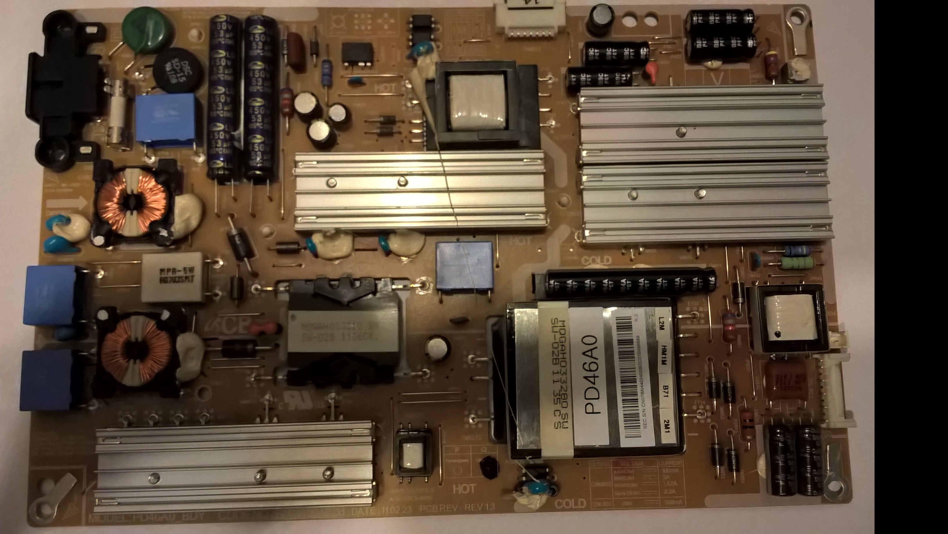 [Sprzedam] Zasilacz PD46A0_BDY BN44-00422B rev: 1.3