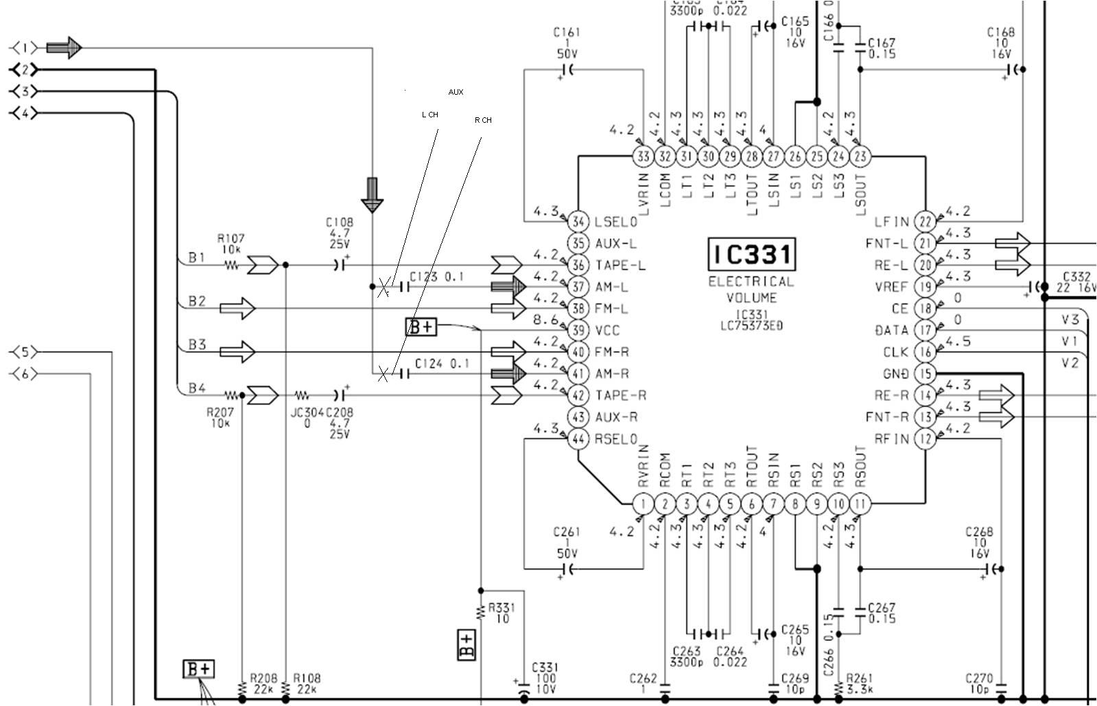 Sony xr 3750 dorobienie wejscia AUX - elektroda.pl