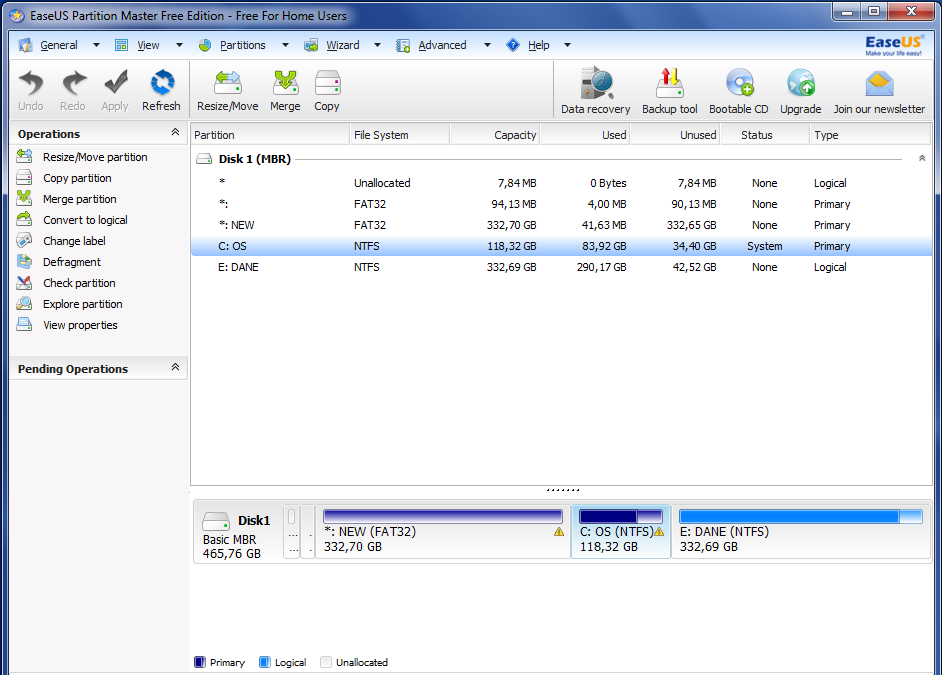 WD5000BEVT-7 - Dziwna partycja 300 GB na dysku - elektroda.pl