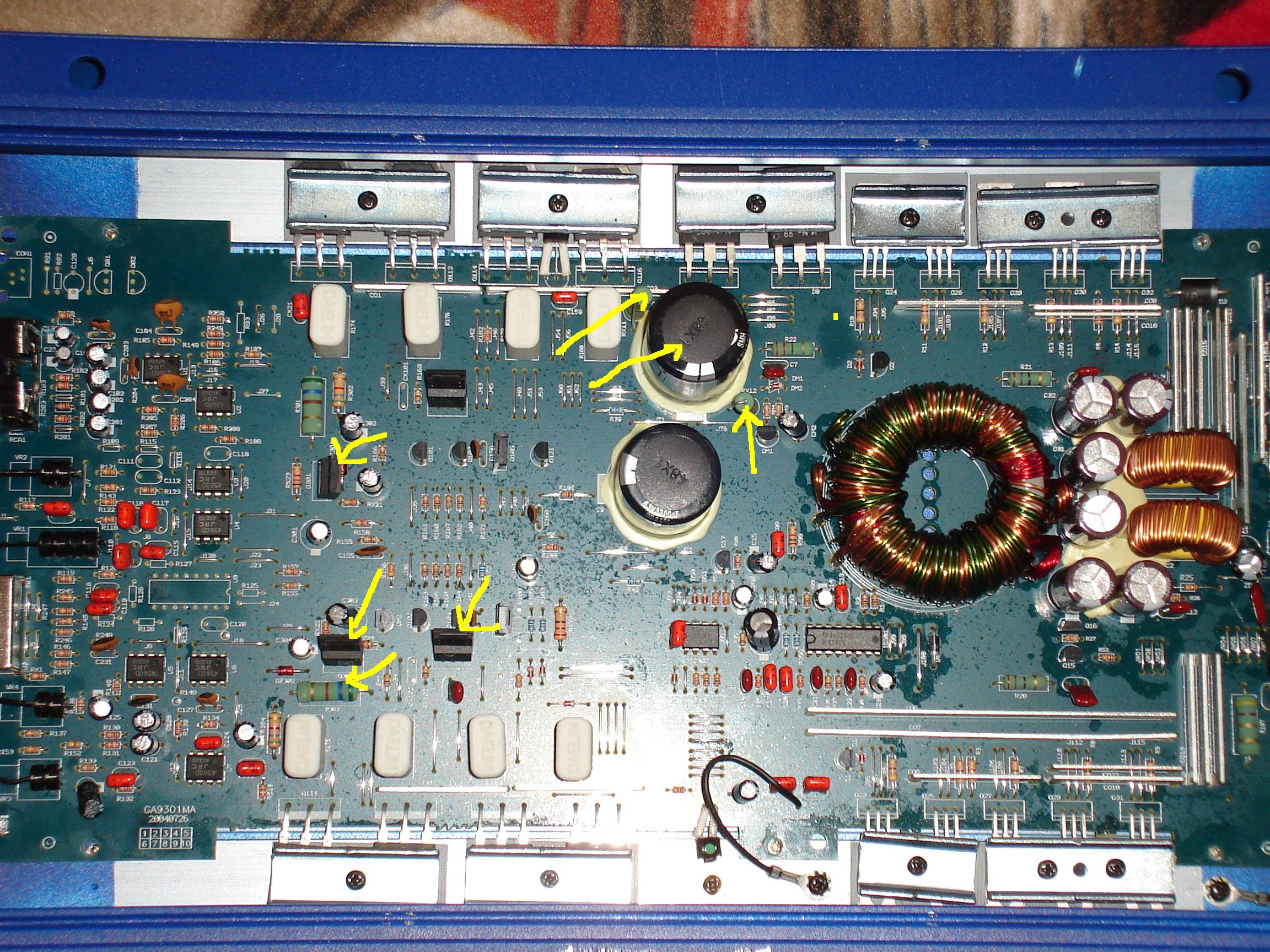 Wzmacniacz Blaupunkt GTA Allegro!! - elektroda.pl