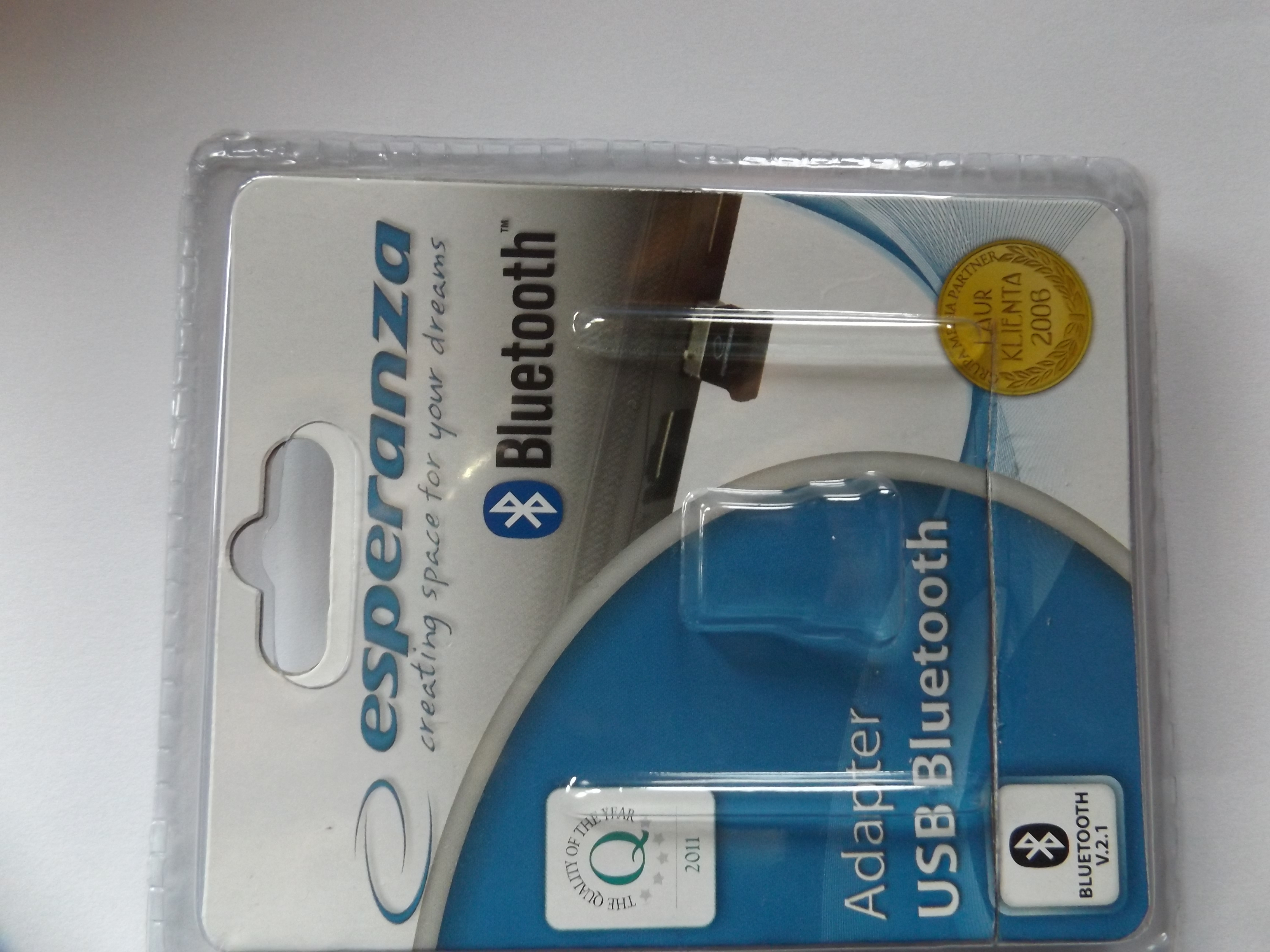 Esperanza Bluetooth adapter USB brak sterowników na Windows 8.1