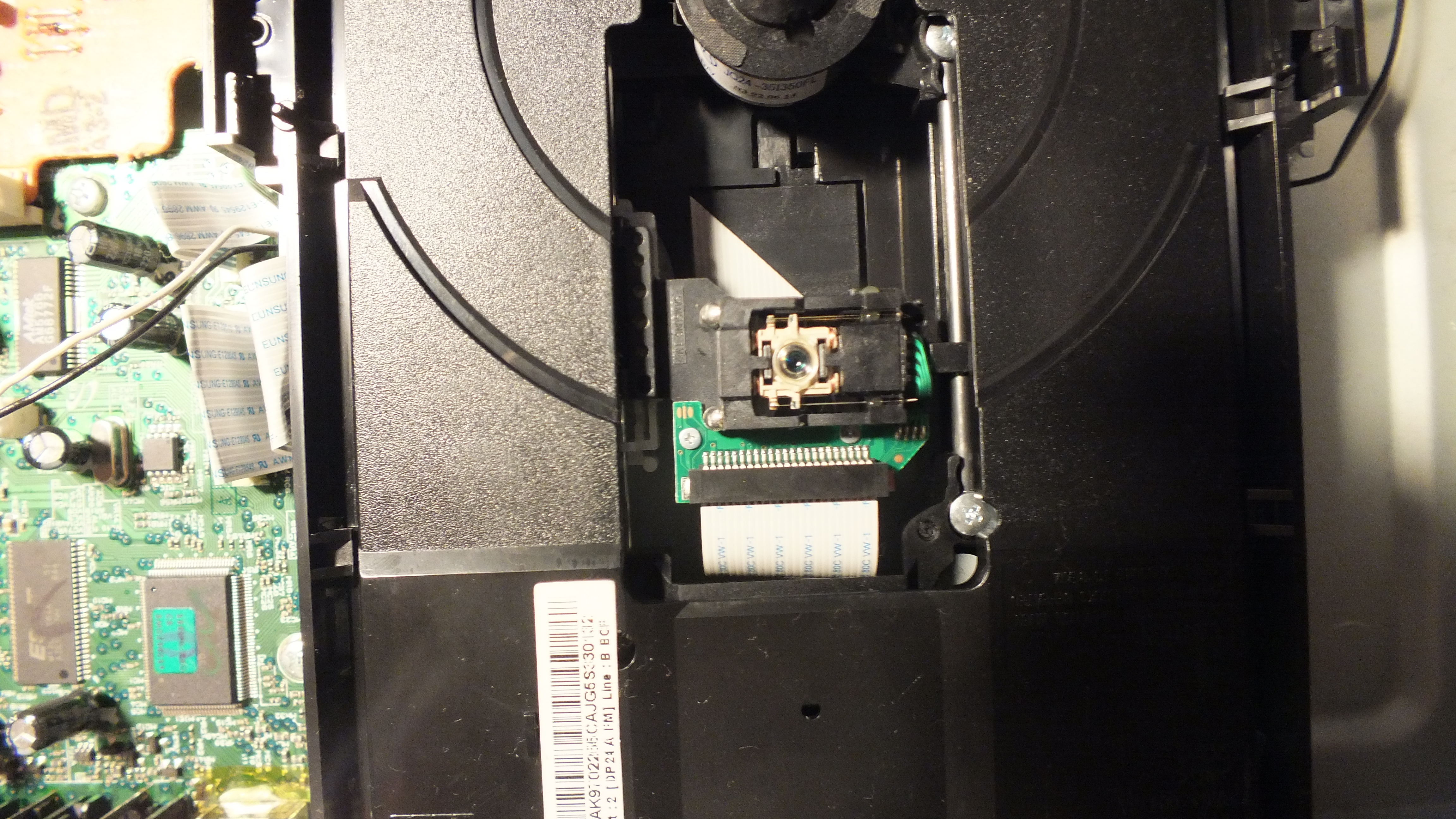 Samsung DVD-1080PR XEO nie czyta płyt - elektroda.pl
