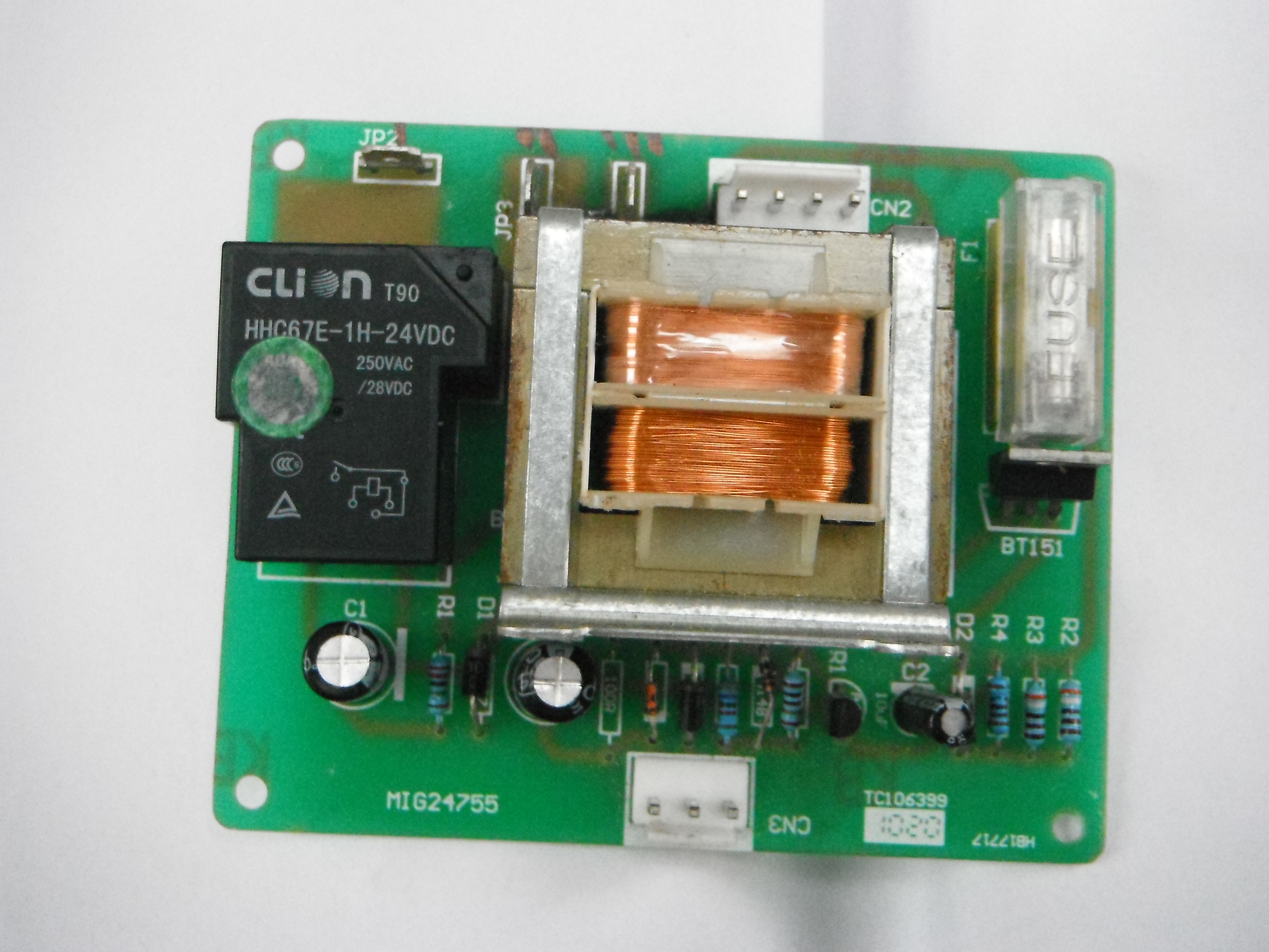 Magnum, MIG 220, jak podlaczyc na 400V, schemat ukladu MIG24755