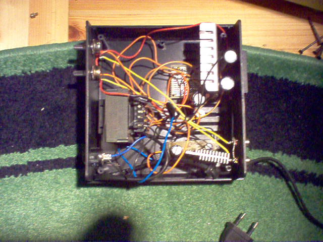 Mój pierwszy wzmacniacz. Zobaczcie i oceńcie. układ TDA1516.