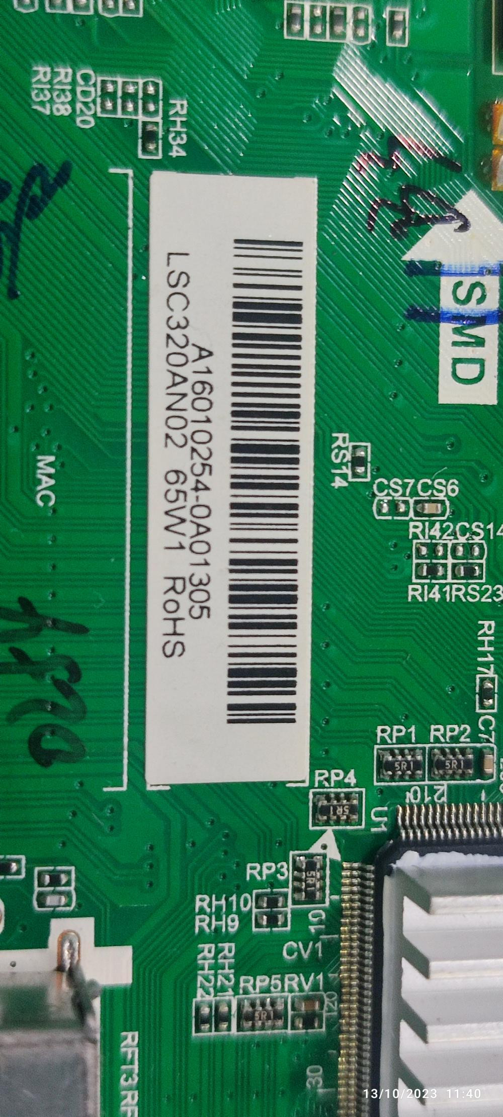 Model telewizora LC-32CHE4042E - Główne parametry: TP.MS3463S.PB711 ...