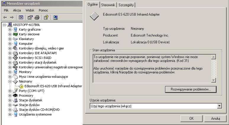 Jak zainstalować Irdę USB do przesyłania danych z Nokia 6310i na ...