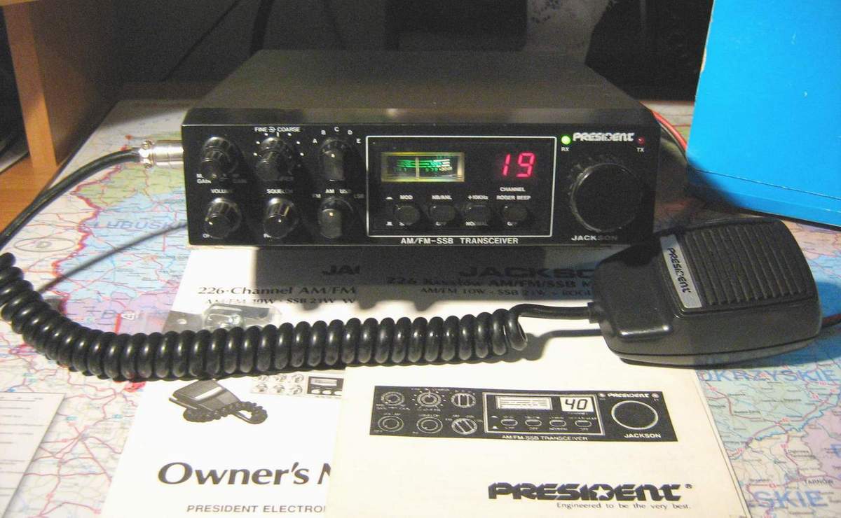 [Sprzedam] President Jackson CB radio - elektroda.pl