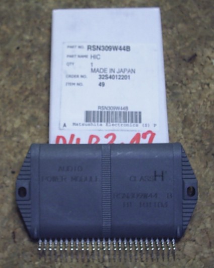 RSN309W44 wmacniacz mocy Panasonic/Technics ORYGINAŁ!!!