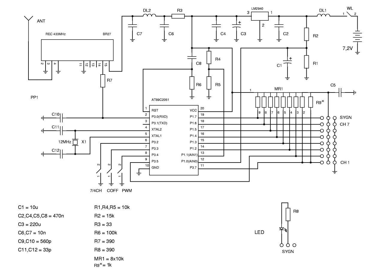 Zamiana modułu RRQ3-433MHz na RR4-433MHz w zdalnym sterowaniu z RT11-433MHz