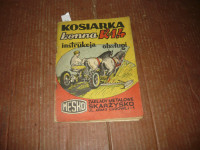 - Poszukuję instrukcji obsługi do kosiarki konnej k1001.