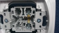 Problem with Karlik LWP1 light switch repair - Need help with missing element