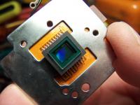 Sekcja Kodak dx7590, po upadku, odpadł obiektyw, zdjęcia.