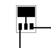 Problem z wypalonymi czesciami w mini monitorku 2,5 cala