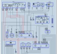 Peugeot 607 '01: Brak komunikacji z nawigacją, błąd wyświetlacza, zwarcie przycisku