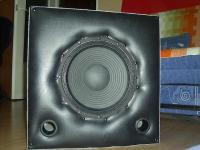 Subwoofer na Alphardzie HW1200 :) Nietypowe obicie :))