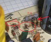 Prostownik Cemont IDcharger 15 - Spalone rezystory R10, R11, R4, R12, FQPF 7N80C, NEC D882