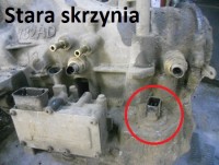 stratus 2.5 v6 - skrzynia a604 inne złącze w nowej skrzyni