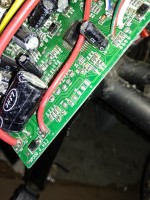 Sterownik BLDC do e-bike - brak kabli do czujnika PAS, nieprzylutowane piny ice i ebs1