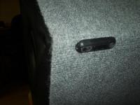 Subwoofer na Alphardzie HW1200 :) Nietypowe obicie :))