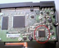 Problem z dyskiem twardym.