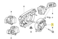 BMW E61 3.0D, silnik M57, 218KM 2005r - Lokalizacja i kalibracja czujnika kąta skrętu