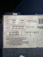 GOLF II "ACTIV" kostka ISO - Wygląda na to że produkowane były różne 