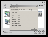 Kalkulator graficzny Texas Instruments Ti 83+ podłaczenie poprzez serial RS232