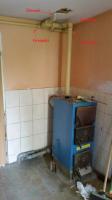 Where to install the pump on the supply or return in an open system?
