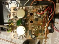 Schemat i zdjęcia płytki drukowanej wykrywacza metali Dukat VIII-2002