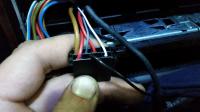 Connecting the System Remote Control Cable to a Car Radio Properly