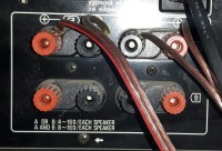 Podłączenie 4 kolumn do wzmacniacza Technics SU-VZ220