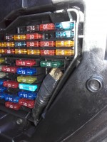 Audi a3 2001 - Constant voltage in the cigarette lighter after the ignition is t