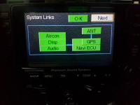 Accord vii wyświetlacz klimat. - Brak wskazań temperatury nawiewu.