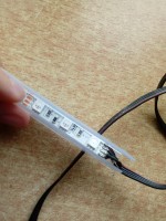 Jak podłączyć mały pasek LED z Ikei do płyty ASRock A320M-HDV?